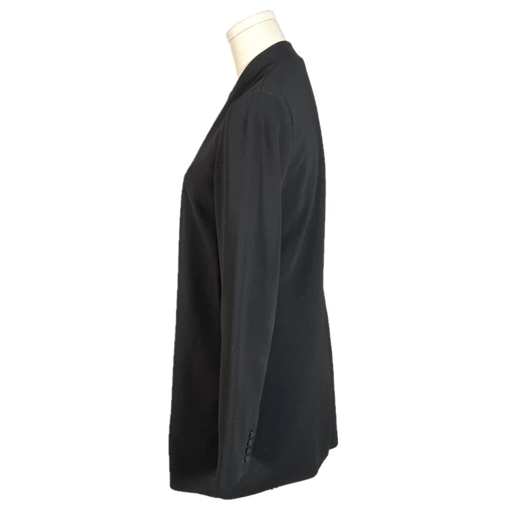 Theory Long Line Open Wrap Blazer Size 4 - image 2
